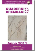 Presentazione Quaderni Brembani 9 Anno 2011
